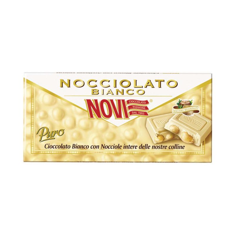 Novi Nocciolato White Chocolate with Hazelnuts